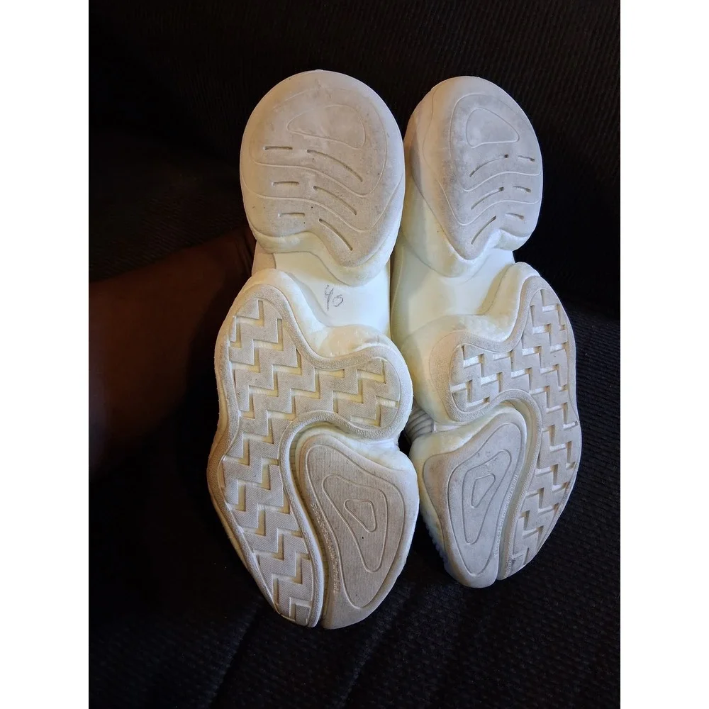 Adidas Crazy BYW LVL 1 Cloud White Purple CQ0992 Mens 13‎ Basketball Shoes